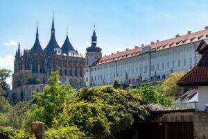 Gotycki kościół św. Barbary i kolegium jezuickie w Kutnej Horze