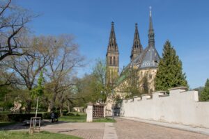 Widok na kościoła pw. Św. Piotra i Pawła.