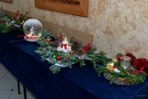 Widok na kilka stroików.